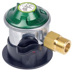 Regulator IGT. 29mbar outlet  1/4  EN16129 Grønn